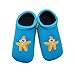 SUIEK Baby Boys Girls Swim Water Shoes Infant Pool Beach Sand Barefoot Aqua Socks (Blue, Small)