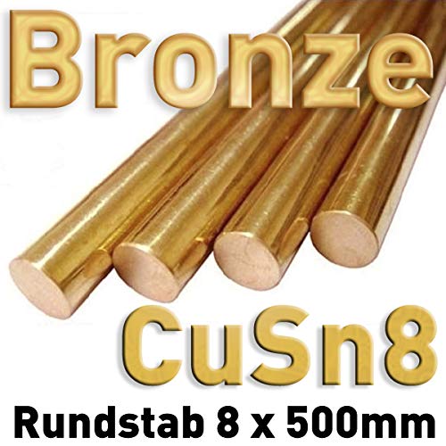 Asta Ottone Massiccio 8mm X 300mm - Per Fai Da Te, Modellismo, Decorazione (1 Pezzo) - Foto 7