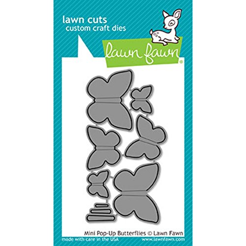 Lawn Fawn Lawn Cuts Custom Craft Die LF1612 Mini Pop-Up Butterflies