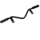 Mokuo Motorcycle Highway Extend Footrest Bar in Heavy Iron Material Come with Foot Peg,Compatible with YAMAHA Zuma 125 2009-2014,Black Color
