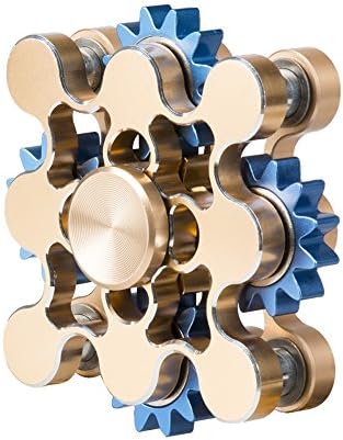 Punasi 9-Gear Fidget Spinner with Unique Pattern - Discreet &amp; EDC - for Stress Relieving &amp; Concentrating
