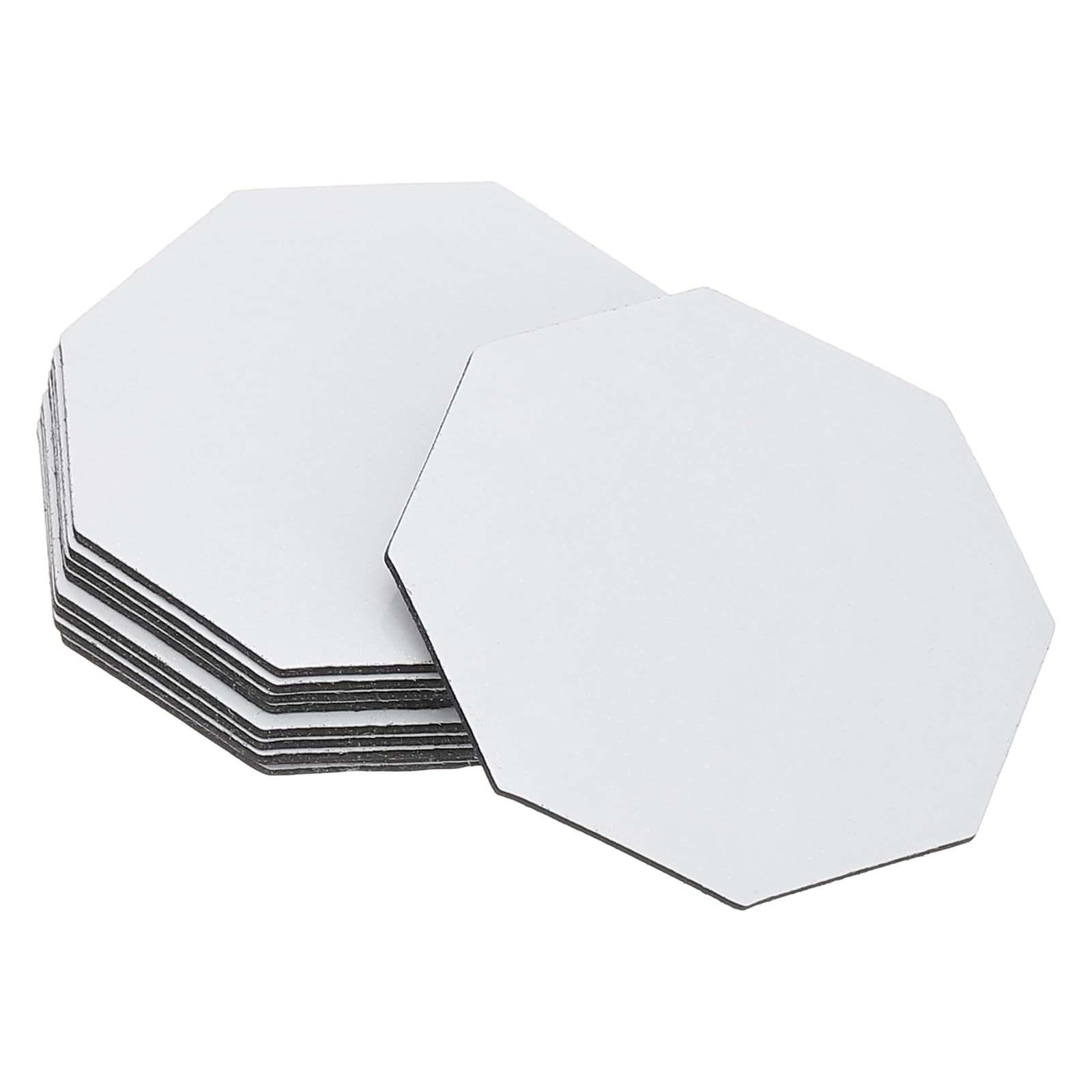 PATIKIL 2.2x2.2 in Sublimation Magnet Blanks, 30pcs Sublimation Blanks Products Personalized Refrigerator Magnets for Kitchen Fridge Home Decor, Octagon