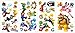 RoomMates Repositionable Childrens Wall Stickers Nintendo Super Mario Bros Nintendo Wii