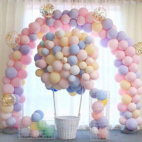Balloonistics Pastel Color Balloons (Multicolour) Pack of 25 Amazon
