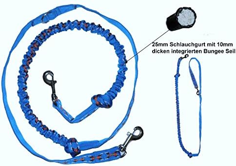 Northern Howl Hands Free Dog Leash with Integrated Bungee, Sled, Bike, Jogging, Joring, Canicross