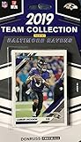 Baltimore Ravens 2019 Donruss Factory Sealed 10 Card Team Set with Lamar Jackson and Rated Rookies of Marquise Brown and Miles Boykin Plus 5 Other Cards