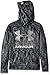 Under Armour Boys' Armour Fleece Printed Big Logo Hoodie, Black /Black, Youth Small