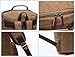Canvas Backpack, Aidonger Vintage Canvas School Backpack Hiking Travel Rucksack Fits 15'' Laptop (Coffee)