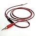 Red Cable with Remote & Mic for iphone ipod ipad to JBL J55 J55a J55i J88 J88a J88i headphonesthumb 1