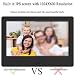 Digital Picture Photo Frame 7-Inches – EMOKILI Digital Photo Frame 1024X600 IPS Screen Resolution with 720P Video Playthumb 1