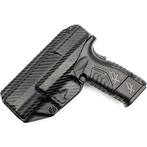 Tulster Springfield Armory XDM 3.8" 9mm/.40 Holster IWB Profile Holster (Black Carbon Fiber - Right Hand)