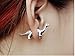 Tabwing Cute Dinosaur Piercing Stud Earrings (Silver)