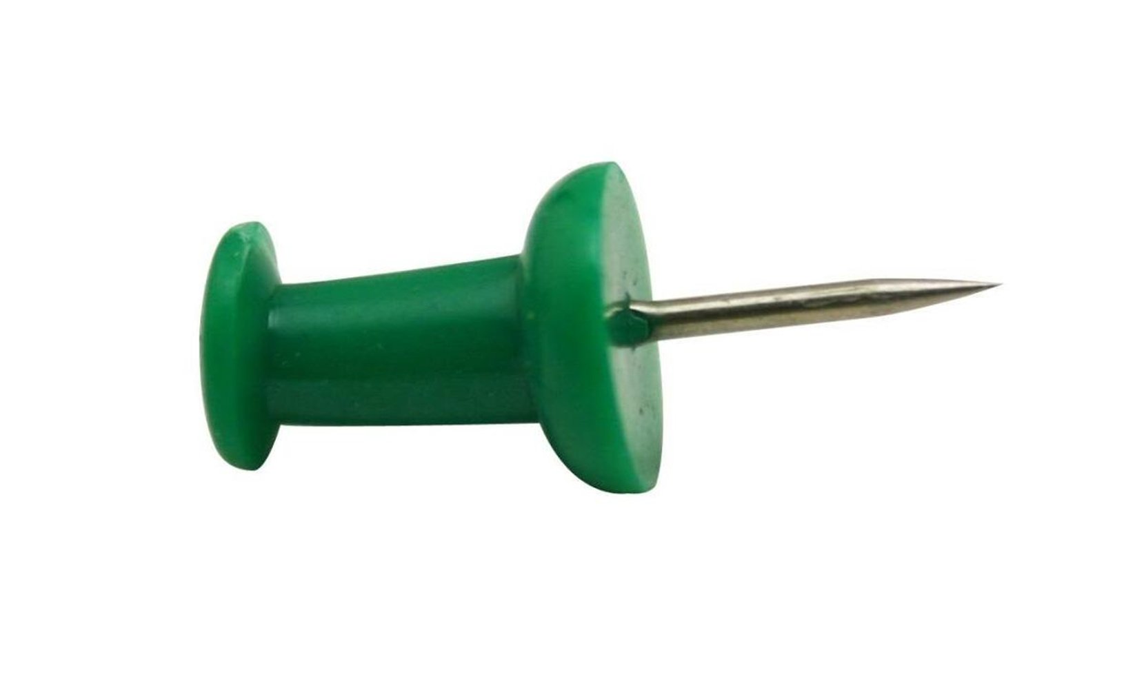 Ximkee Plastic Head Push Pins Color Red Pack of 100 (Green)