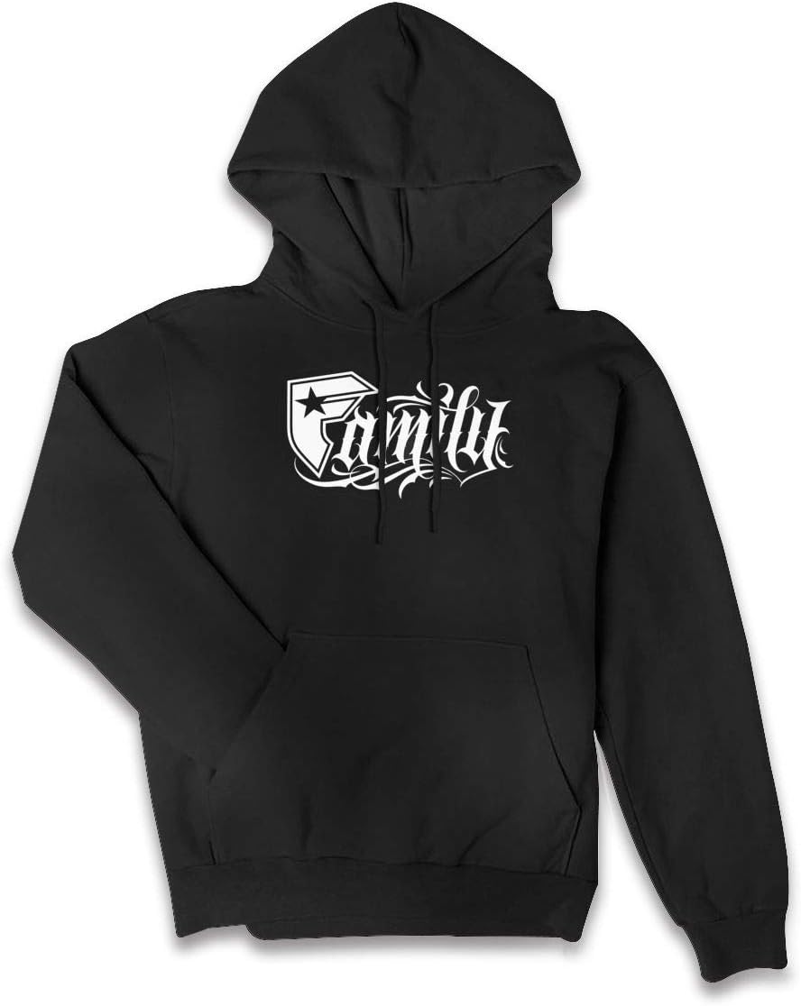 Famous Stars and-Straps Women's Sweater Warm Long Sleeves Fleece Pullover Coat Sweatshirts Outwear Black