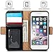 iPhone 6 / 6S Leather Case, Wallet Leather birgus(TM) Case [ Genuine Leather of Cowhide ] (ONE Year Guarantee) for Apple Smartphone Phone 6/6S 4.7