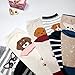 KONY 5 Pack Women's Cute Animal Socks Cotton Cat Dog Duck Patterned Novelty Fun Crew Socks Gift Size 6-9 (Cute Dogs)