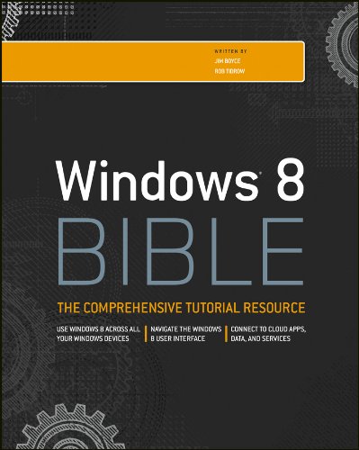Windows 8 Bible by Jim Boyce