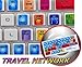 NEW SABRE TRAVEL NETWORK STICKERS FOR KEYBOARD FOR DESKTOP, LAPTOP AND NOTEBOOK
