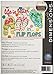 Dimensions Flip Flops Counted Cross Stitch Kit, Colorful Cross Stitch, 5” x 7”