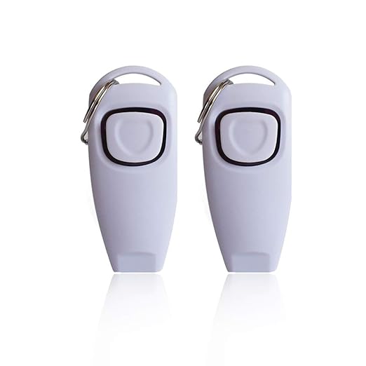 kitchen-dream Küchentraum Hundetraining Clicker-Anti-Lost Keyfinder 2 in 1 Hundeklicker mit Pfeife, Hundepfeife zum Aufhören 