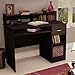 South Shore Axess Desk with Keyboard Tray, Chocolate