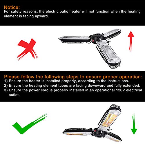 4 Star+Patio+Electric+Three+Arm+ZHQ2028+P