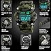 Kids Military Digital Watch with Timer - Waterproof Sports Watch Army Alarm Wrist Watches for Boys SEEWTA