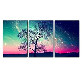 BRAND_NAMERed Alien Landscape with Alone Tree Over The...