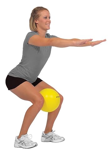 THERABAND Mini Ball, Small Exercise Ball for Yoga, Pilates