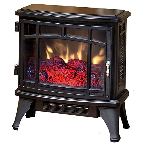 Duraflame Electric Infrared Quartz Fireplace Stove, Black