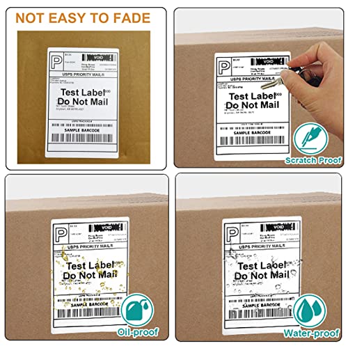 FungLam Thermal Labels 4x6 Direct Thermal Shipping Labels, 20 Rolls