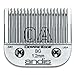 Andis 64470 Ceramic Edge Carbon-Infused Steel Detachable Clipper Blade - Chrome Finish, Anti-Rust, Extends Edge Life, Compatible All Andis Series - Size 0A, 3/64-Inch (1.2mm) Cut Length, Chrome