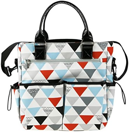 Fifriver Durable Functional Diaper Bag for Baby Care - Cute Weekender Tote Bag for Mom - Stylish Messenger Handbag for Work