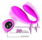 SexyToken Rechargeable 30 Speed Silicone Double-end Wireless Remote Control Vibe Adult Sex Toy Female Masturbation Vaginal and Couple Vibrator