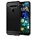 Spigen Rugged Armor Designed for LG V50 ThinQ Case (2019) - Matte Black