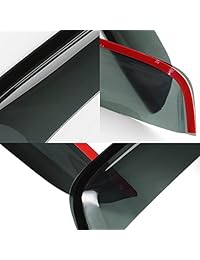 DNA Motoring wvs 033 4pcs oscuro de humo ventilación ventana visera Deflector lluvia sol guard
