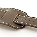 Valkit Bands Compatible with Apple Watch Band 38mm 40mm 42mm 44mm, Genuine Leather Strap Replacement Wristband with Metal Adapter Clasp for Men Women iWatch Series SE 6 5 4 3 2 1, Cuff - Brownness