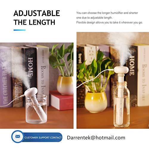 image for FIGROL Portable Mini Humidifier, Cool Mist Humidifier Travel Air Humid