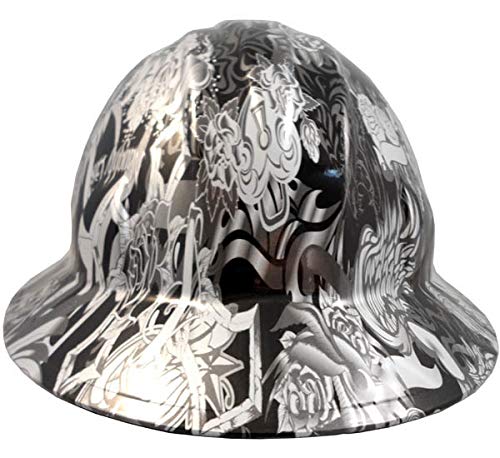 hot pink full brim hard hats