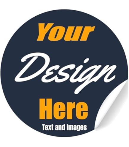 Custom Photo & Text Stickers – Square PVC/Transparent/Kraft Labels For Water Bottles, Business Logos (4.5x4.5", 50-300 Pack)