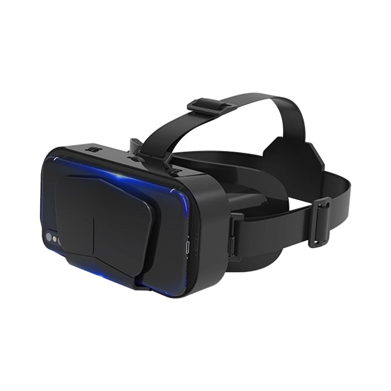 Photo 1 of 3D VR Headset with Stereo Headphones, Fits 4.7-7 Inch Devices, for Movies & Games