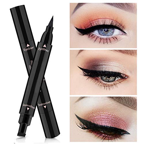YENJO Double-Head Stamp Eyeliner Waterproof Eyeliner for Women - //coolthings.us