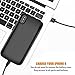 iPhone X/10 Battery Case, Brexlink 6000mAh iPhone X Rechargeable Portable Charging Case, Protective Charger Battery Pack Case for iPhone X/10 (Lightning Cable Input Mode With Sync Through Technology)