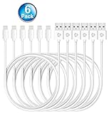 Antopos iPhone Charger 3 Feet Lightning Cable Sync and Charging Cord for iPhone iPad and iPod (5 Pack)