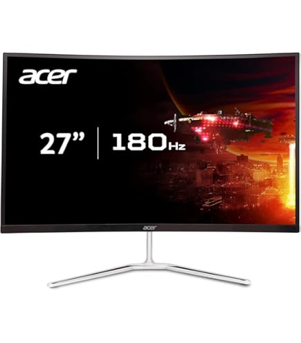 Amazon.com: Acer Nitro 27-inch IPS Gaming Monitor 180Hz WQHD
