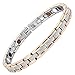 Womens Titanium Magnetic Therapy Bracelet for Arthritis Pain Relief Size Adjusting Tool and Gift Box Included By Willis Judd