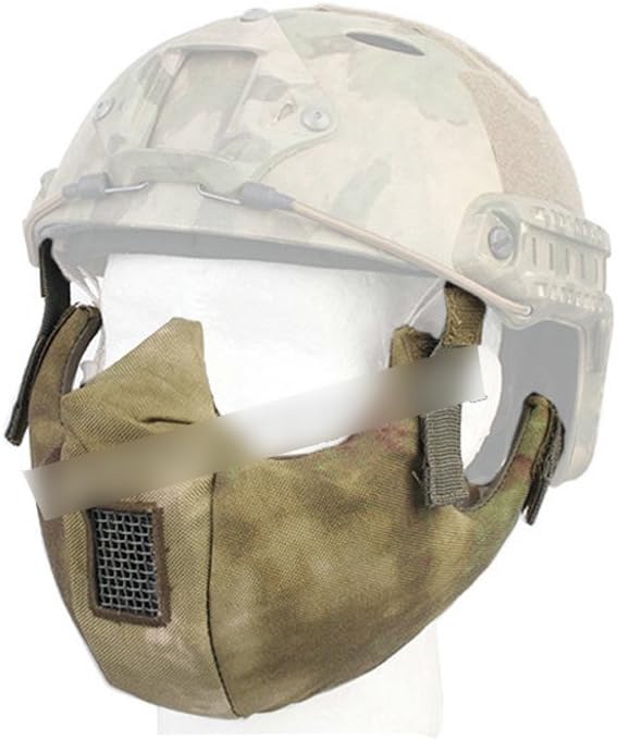 Amazon タクティカルハーフ プロテクティブマスク ハーフフェイスマスク Atfg迷彩 6641i フェイスマスク 通販