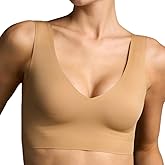 EBY Wireless Bralette Bras for Women, Seamless and Wireless with Wide Comfort Straps