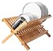 Bellemain Folding Bamboo Dish Drying Rack primary