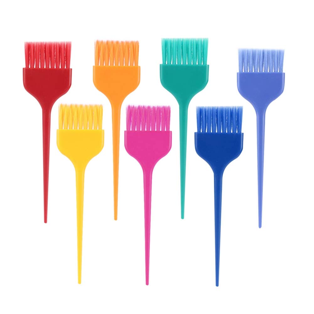 Hair Dye Brush Set, 7Pcs XL Size Professional Hairdressing Tinting Brush Color Applicator for Hair coloring : Beauty